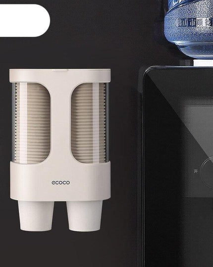 Suction Cup Mounted Cup Holder Organizer