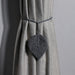 Nordic Elegance: Hand-Woven Cotton Rope Curtain Tiebacks with Tassel Embellishments