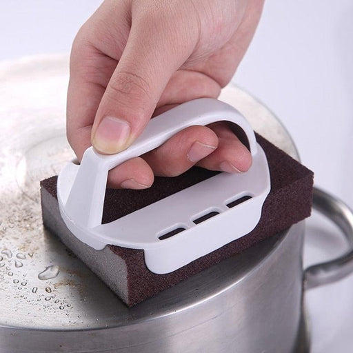 Magic Emery Sponge Pot Scrubber for Effortless Kitchen Cleaning