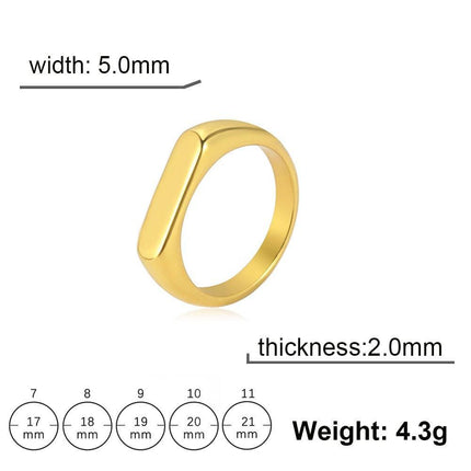 Unisex Classic Gold Wedding Band - Timeless Versatility for All Occasions