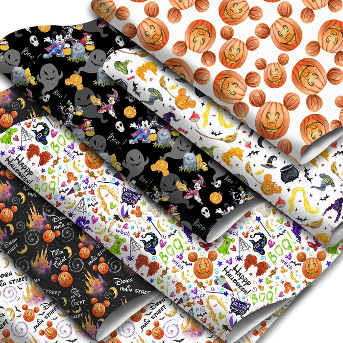 Magical Mickey Mouse Halloween Crafting Leatherette Kit - Create Whimsical DIY Wonders