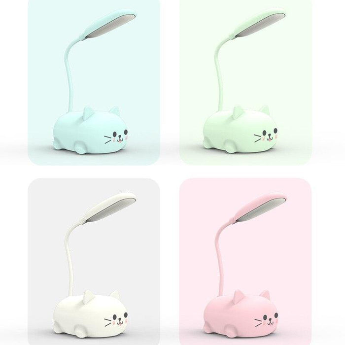 Whimsical LED Cartoon Desk Lamp: Personalized Charging Gift for a Creative Workspace