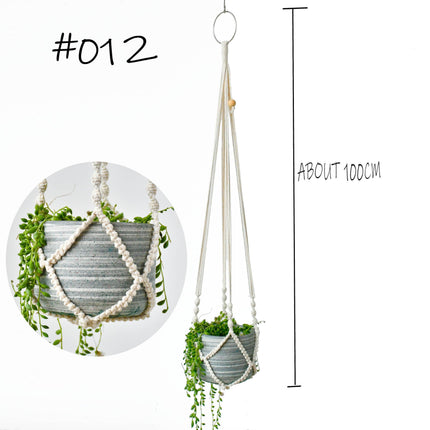 Artisan Macrame Plant Hanger for Chic Home Aesthetics