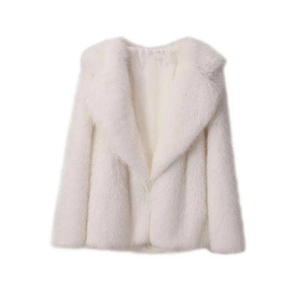 Luxurious Faux Fur Teddy Coat for Winter Chic - Essential Fashion Statement for Modern Women