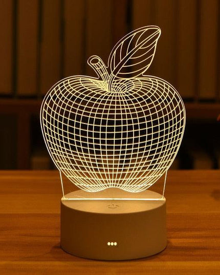 Enchanting 3D Illusion LED Night Light - Illuminate Your Space with Wonder