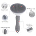 Ultimate Self-Cleaning Pet Grooming Tool for Dogs and Cats - Featuring Dematting Function for Hassle-Free Grooming
