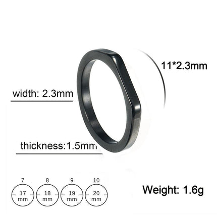 Unisex Classic Gold Wedding Band - Timeless Versatility for All Occasions