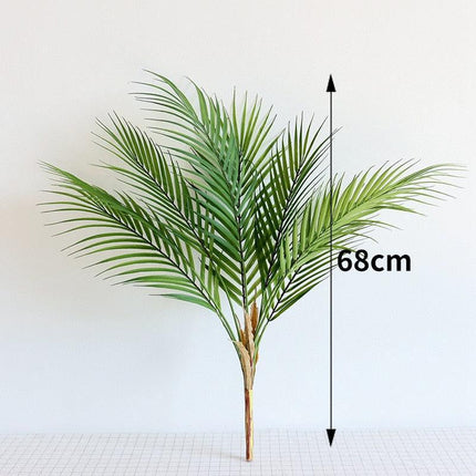 Exotic Paradise: Realistic Lifelike Artificial Palm Leaf Plants - Premium Collection
