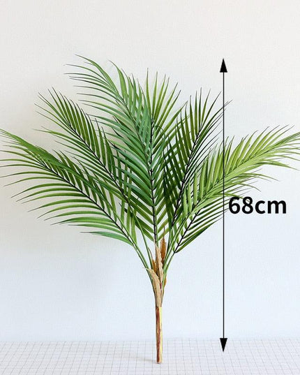 Exotic Paradise: Realistic Lifelike Artificial Palm Leaf Plants - Premium Collection