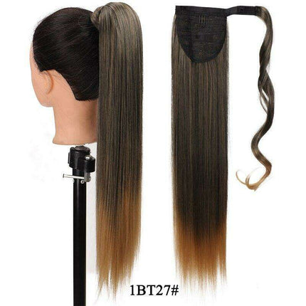 Transformative 24-Inch Magic Sticker Ponytail Extension