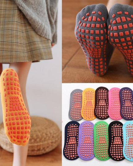 Premium Cotton Trampoline Socks - Ultimate Safety and Comfort for Everyone