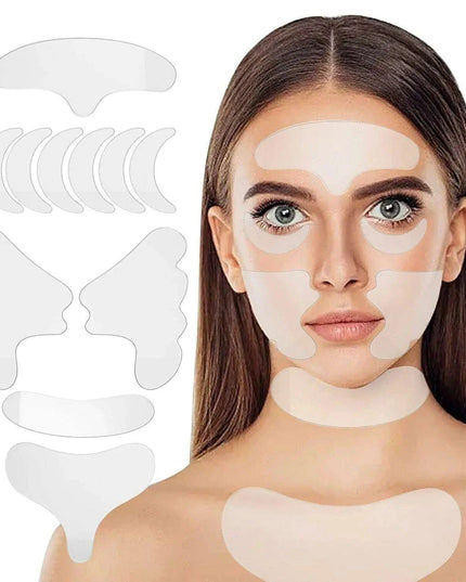 Silicone Anti-Wrinkle Patch Set for Ultimate Youthful Skin Revitalization