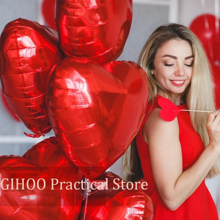 Heartfelt Romance Foil Balloon Set - Celebrate Your Special Moments