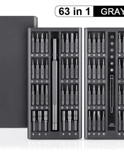 45-Piece Magnetic Precision Screwdriver Toolkit - Essential Repair Companion