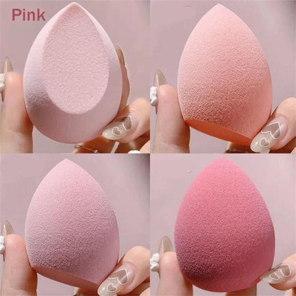 Flawless Finish Pro: 4-Piece Premium Makeup Sponge Set for Seamless Blending
