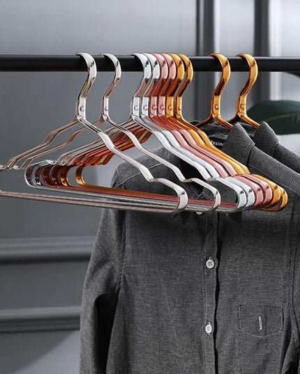 Luxury Aluminum Alloy Closet Hangers - Set of 10