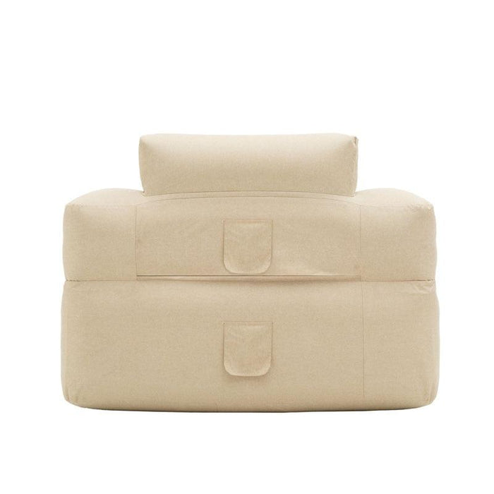 Portable Inflatable Lounger for Outdoor Relaxation with Waterproof Design