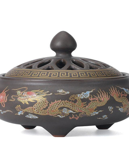 Zen Serenity: Handcrafted Ceramic Incense Holder for Tranquility