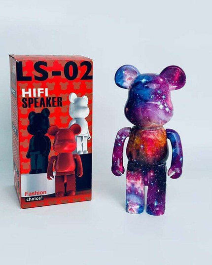 Vibrant Cartoon Bear Bluetooth Speaker for Stylish Interiors