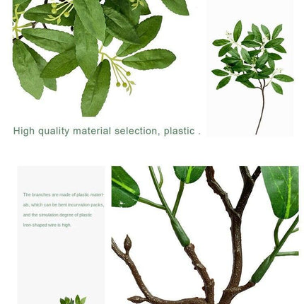 Eucalyptus and Peach Floral Arrangement: A Touch of Nature for Your Space