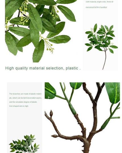 Eucalyptus and Peach Floral Arrangement: A Touch of Nature for Your Space