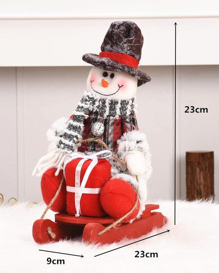 Enchanting Festive Doll Ornament Set for Magical Holiday Decor