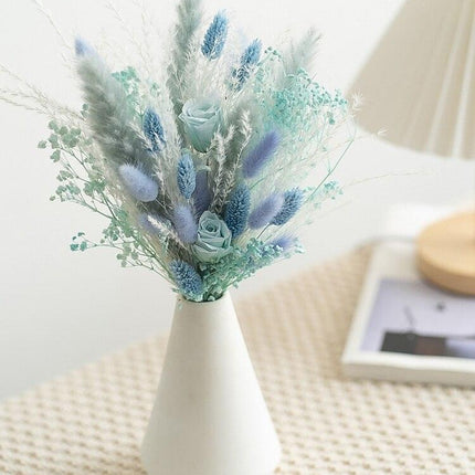 Charming Floral Bunny Tail Decor Ensemble