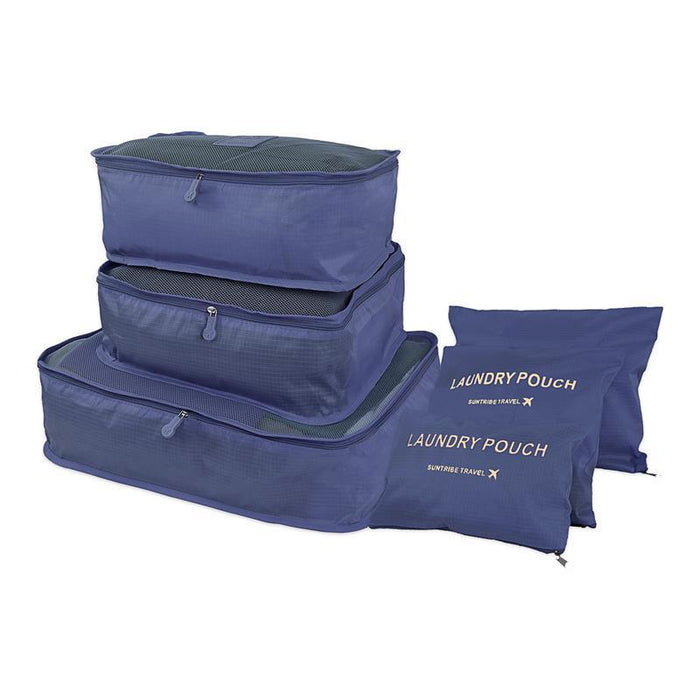 Travel Smart: Versatile 8/6/1-Piece Organizer Set for Effortless Packing
