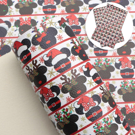 Mickey Mouse Faux Leather Craft Sheets Set - Effortlessly Create Jewelry & Accessories