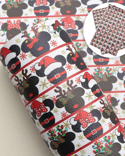 Mickey Mouse Faux Leather Craft Sheets Set - Effortlessly Create Jewelry & Accessories