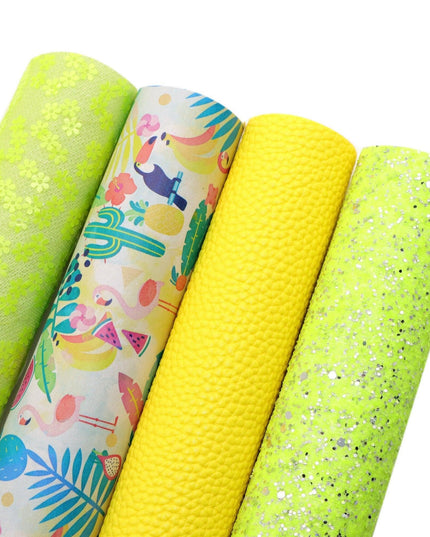 Glamorous Faux Leather DIY Crafting Kit: Sparkle & Shine Bundle