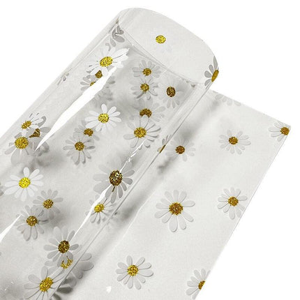 Floral Elegance PVC Craft Film for Creative Home Decor and DIY Projects