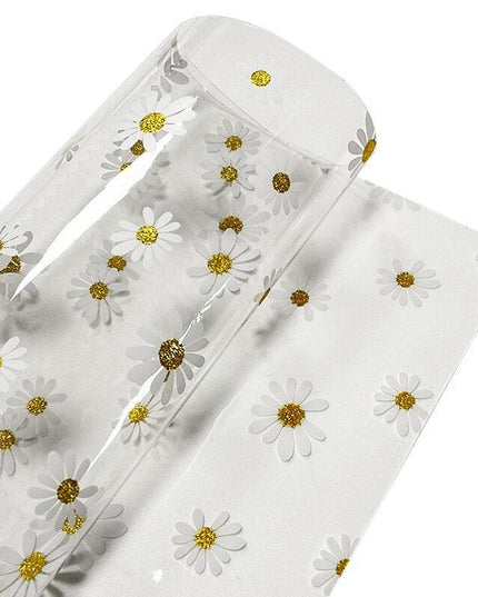 Floral Elegance PVC Craft Film for Creative Home Decor and DIY Projects