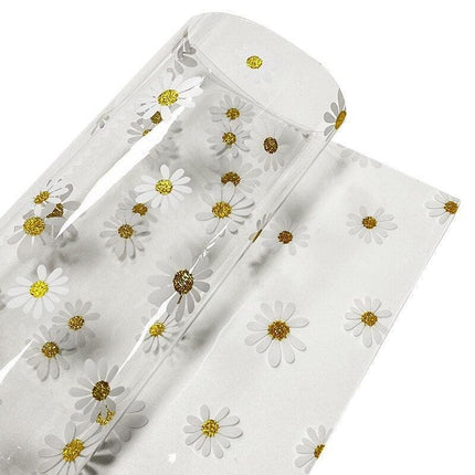 Colorful Flower-Patterned PVC/TPU Film for Creative DIY Crafting