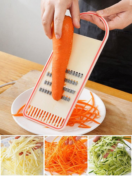 Dual-Blade Vegetable Slicer and Grater Combo - Transform Your Cooking Game