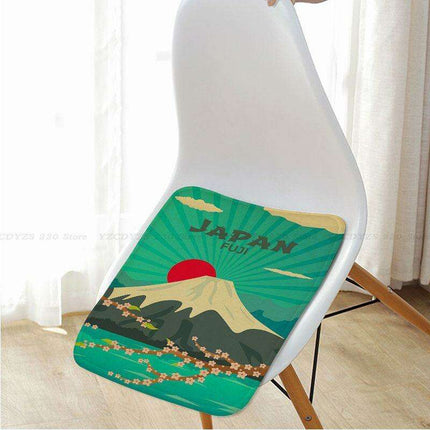 Tokyo Travel Flannel Seat Pad - Stylish Comfort Enhancement for Any Setting
