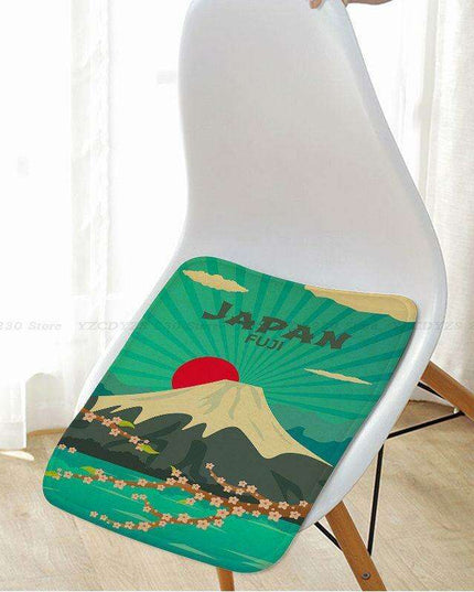 Tokyo Travel Flannel Seat Pad - Stylish Comfort Enhancement for Any Setting