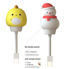 Dinosaur and Snowman