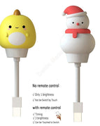 Dinosaur and Snowman