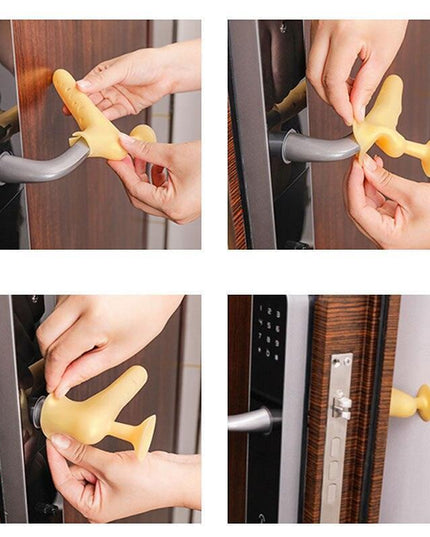 Silicone Door Knob Guard: Elegant Safety Solution for Serene Living