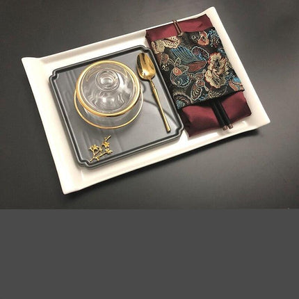 Luxury Botanical Porcelain Dining Set for Elegant Occasions