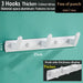 Space-Saving Aluminum Hook Organizer: Efficient and Stylish Storage for Any Room