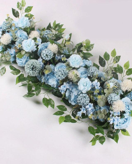 Elegant Silk Rose and Peony Flower Wall Arch Set for Wedding Decor Transformation