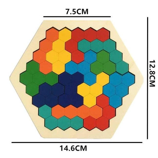 Children's Educational Wooden Shape Matching Puzzle Toy