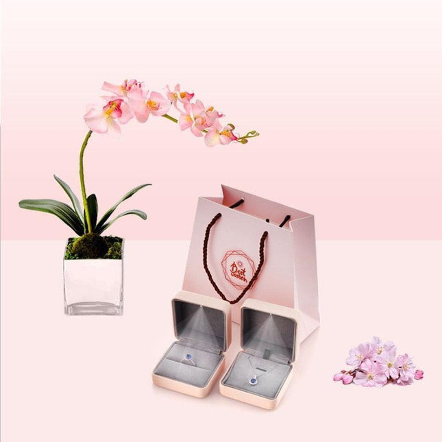 Chic Rose Blossom Jewelry Organizer: Stylish Storage for Rings, Earrings, and Necklaces