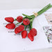 Exquisite 10PCS Tulip Artificial Flower Bouquet | Real Touch Elegance