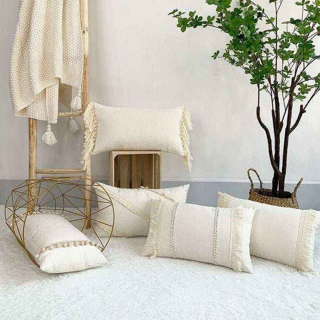 Chic Bohemian Tassel Pillow Sham Collection