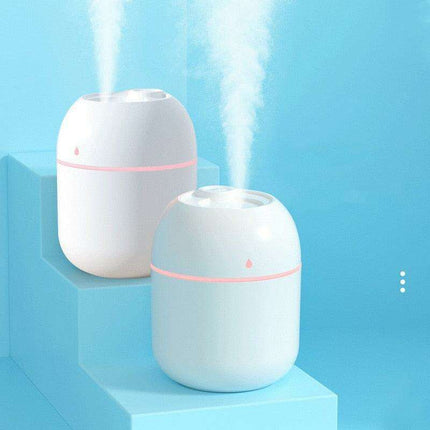 Elegant USB Water Drop Humidifier - Stylish Air Quality Enhancer