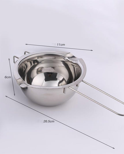 Premium Stainless Steel Wax Melting Kit for Creative Soap and Candle Crafting