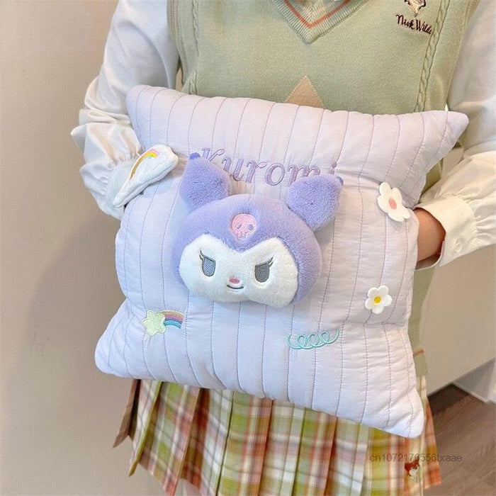 My Melody & Kuromi Plush Cushions - Charming Sanrio Character Design